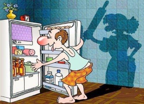 смешной анекдот про холодильник