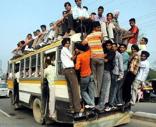 индийский автобус