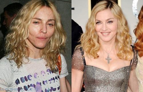 Подробнее о статье Звезды до и после макияжа