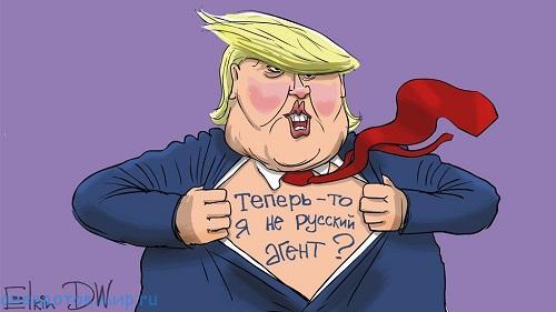 карикатура про трампа