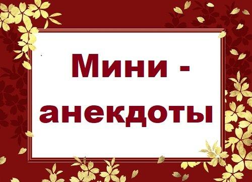 Read more about the article Мини — анекдоты