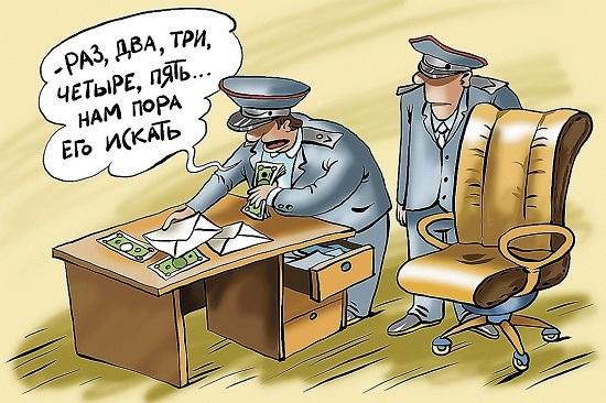 карикатура про милицию и полицию