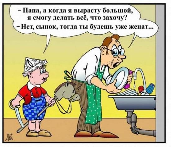 карикатура про вовочку