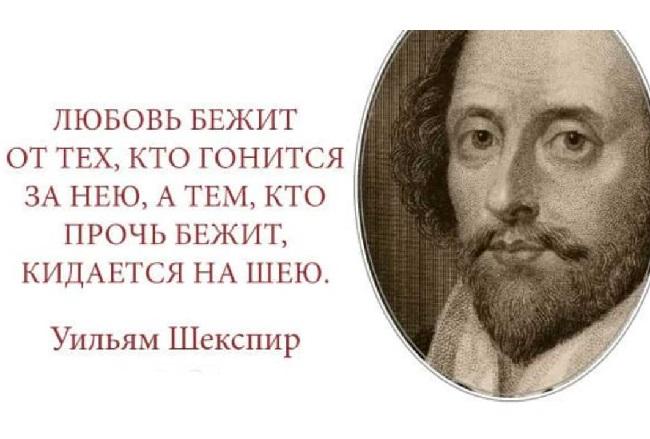 Подробнее о статье Лучшие цитаты и высказывания Шекспира