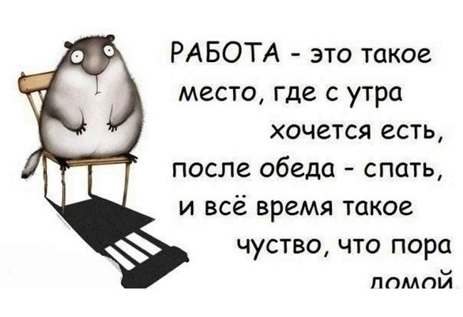 Подробнее о статье Веселые статусы про работу