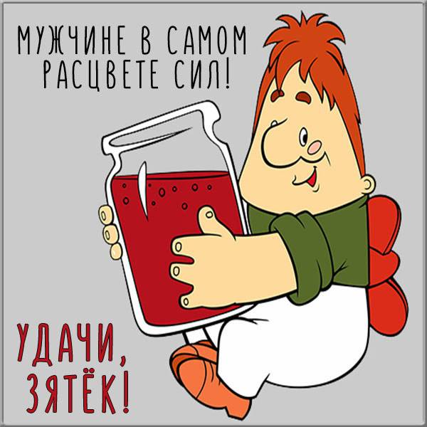 Подробнее о статье Прикольные поздравления зятю на картинках