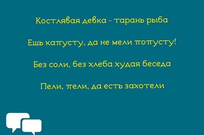 Подробнее о статье Смешные короткие пословицы