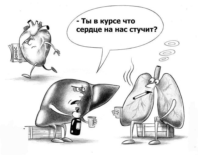 Прикольные карикатуры на различные темы