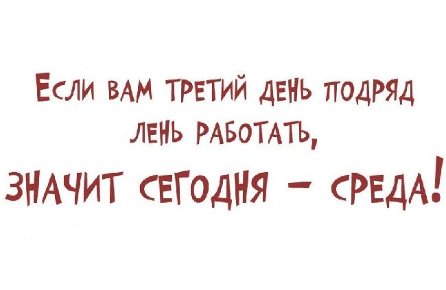 Подробнее о статье Смешные статусы про среду