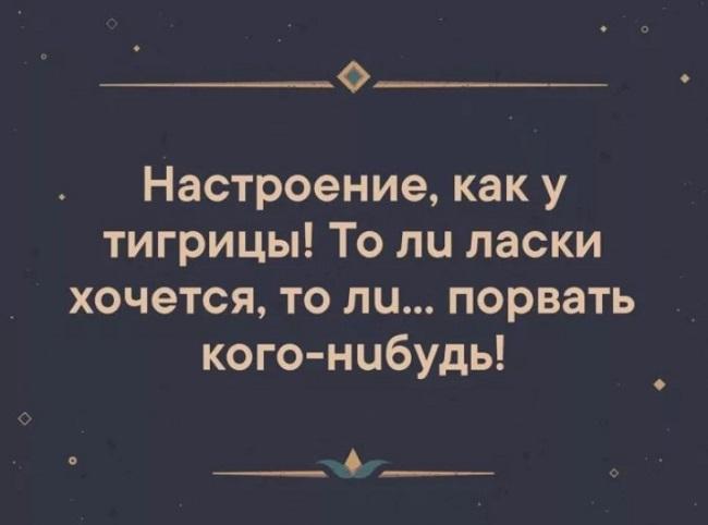 Забавные ответы на вопрос "Как настроение?"