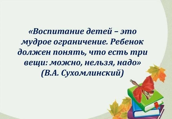 Подробнее о статье Цитаты про воспитание