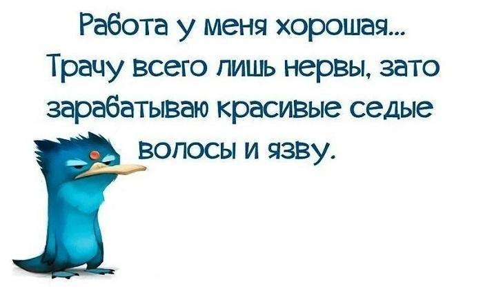 Подробнее о статье Прикольные статусы про работу со смыслом