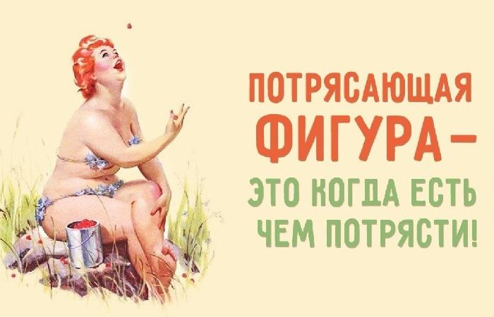 Подробнее о статье Смешные фразы и выражения про фигуру